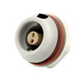 JMXHH1G02FSUDSM - CONN RCPT FMALE 2P GOLD SLDR CUP