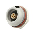 JMXHH1G03FSUDSG - CONN RCPT FMALE 3P GOLD SLDR CUP