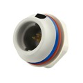 JMXHH1G03MSUDSA - CONN RCPT MALE 3P GOLD SLDR CUP