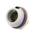 JMXHH1G07MSUDSA - CONN RCPT MALE 7P GOLD SLDR CUP