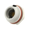 JMXHH1G08MSUDSU - CONN RCPT MALE 8P GOLD SLDR CUP
