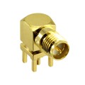 CONREVSMA002-G - CONN RP-SMA RCPT R/A 50 OHM PCB