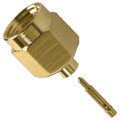 132101 - CONN SMA PLUG STR 50 OHM SOLDER