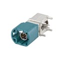 D4S20G-400A5-Z - CONN HSD FAKRA PLUG R/A 100OHM