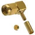 901-9872 - CONN SMA PLUG R/A 50 OHM SOLDER