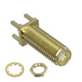 RF2-152-T-00-50-G-HDW - SMA JACK STR PCB 50OHM 18GHZ BRS