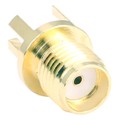 CONSMA003.062-G - CONN SMA RCPT STR 50OHM EDGE MNT