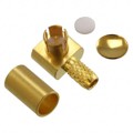 0734153640 - CONN MCX PLUG R/A 75 OHM SOLDER