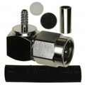 CONSMA012-R178 - CONN SMA PLUG R/A 50 OHM SOLDER