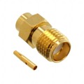 132104 - CONN SMA JACK STR 50 OHM SOLDER