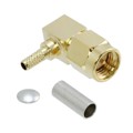 0733910230 - CONN SMA PLUG R/A 50 OHM SOLDER