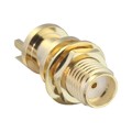 CONSMA006.062-G - CONN SMA RCPT STR 50OHM EDGE MNT