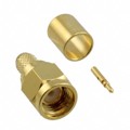 142-0407-011 - CONN SMA PLUG STR 50OHM CRIMP