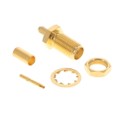 142-0303-411 - CONN SMA JACK STR 50 OHM CRIMP