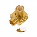 133-3693-101 - CONN MCX PLUG R/A 50 OHM SOLDER