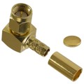 132235 - CONN SMA PLUG R/A 50 OHM SOLDER