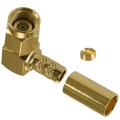 132122RP - CONN RPSMA PLUG R/A 50OHM SOLDER