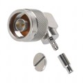 172180 - CONN N PLUG R/A 50 OHM SOLDER