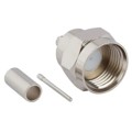 531-40188 - CONN F PLUG STR 75 OHM CRIMP