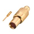 66049011210820 - MMCX STRAIGHT PLUG, CRIMP TYPE F