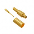 66046011210620 - MMCX STRAIGHT PLUG, CRIMP TYPE F