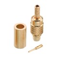 66046011210420 - MMCX STRAIGHT PLUG, CRIMP TYPE F