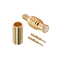 60646031210620 - MCX STRAIGHT PLUG, CRIMP TYPE FO