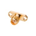 60312412114517 - SMA PANEL JACK 2-HOLE FLANGE STR
