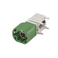 D4S20G-400A5-E - CONN HSD FAKRA PLUG R/A 100OHM