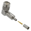 122150 - CONN TNC PLUG R/A 50 OHM CRIMP