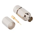 222166 - CONN F PLUG STR 50 OHM SOLDER