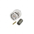 51S107-802N5 - CONN BNC PLUG STR 50OHM CRIMP