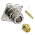 82-6163 - CONN N JACK STR 50 OHM SOLDER