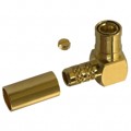 142206 - CONN SMB PLUG R/A 50 OHM SOLDER