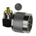 172235 - CONN N PLUG R/A 50 OHM SOLDER