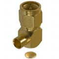 142-0694-101 - CONN SMA PLUG R/A 50 OHM SOLDER