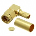 32S207-303L5 - CONN SMA PLUG R/A 50OHM SOLDER