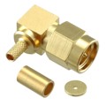 32S207-302L5 - CONN SMA PLUG R/A 50OHM SOLDER