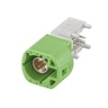 D4S2UL-40MA5-L - CONN HSD FAKRA PLUG R/A 100OHM