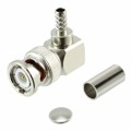 0731000015 - CONN BNC PLUG R/A 50 OHM SOLDER