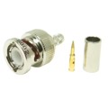 06-B002 - BNC CRIMP PLUG FOR RG-58C/U