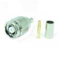 06-T004 - TNC REVERSE POLARITY CRIMP PLUG
