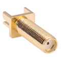 CONSMA003.031-L-G - CONN SMA RCPT STR 50OHM EDGE MNT