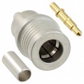 1408333-1 - CONN QMA PLUG STR 50 OHM SOLDER
