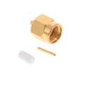 1050766-1 - CONN SMA PLUG STR 50 OHM SOLDER
