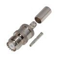 RFU-601-1 - MUHF FEMALE CRIMP; 50 OHMS
