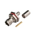 RFT-1813 - TNC FEMALE CRIMP; 75 OHMS