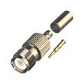 RP-1216-C - RP TNC FEMALE CRIMP; 50 OHMS