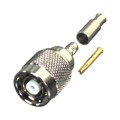 RP-1202-1B - RP TNC MALE CRIMP; 50 OHMS