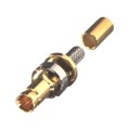 RF123-7052-1B - 1.0/2.3 FEMALE BH CRIMP; 50 OHMS